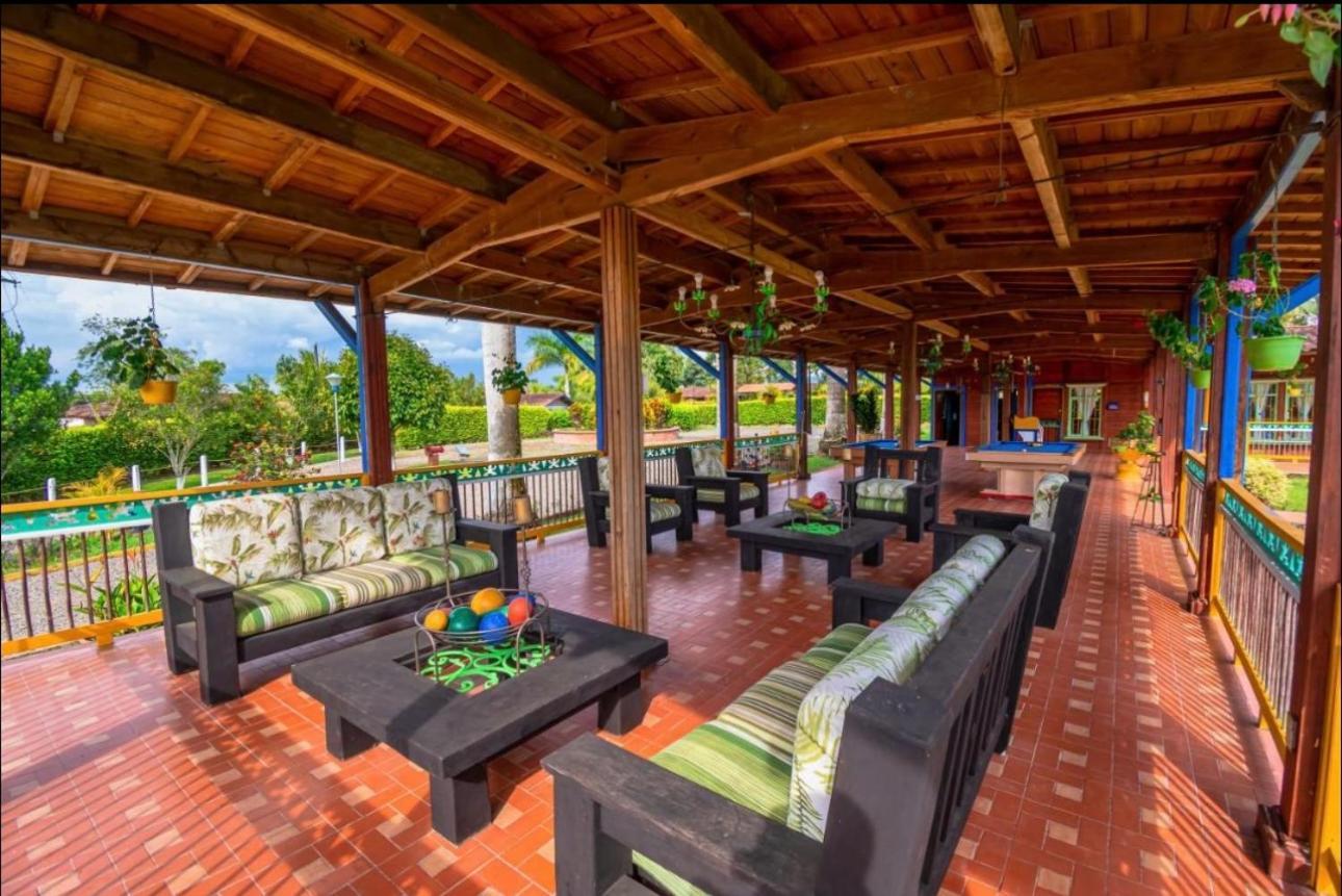 Finca Hotel El Ocaso Quimbaya Luaran gambar